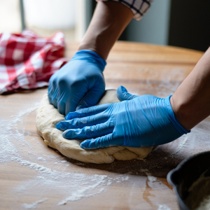 Blue Nitrile Gloves - Small
